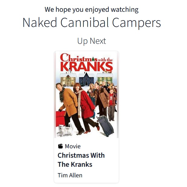 They really nailed what I should watch next! #meme #funny