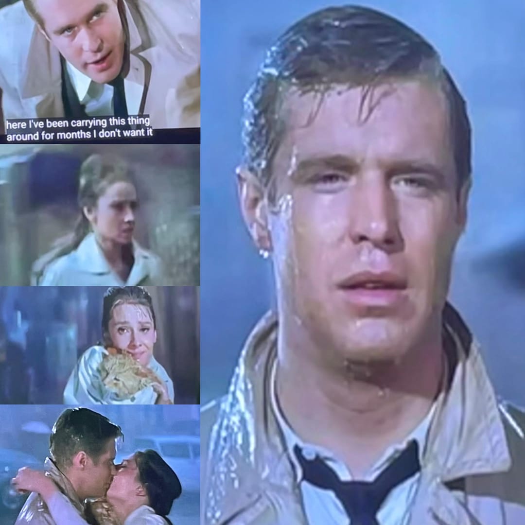 The emotion in the final scene of Breakfast at Tiffany's is incomparable. Speechlessness captured. #movie #FilmStills