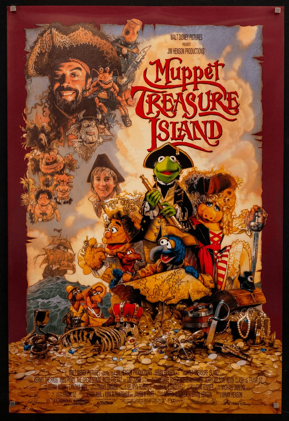 Muppet Treasure Island (3143 x 4583) #movie #MoviePosterPorn