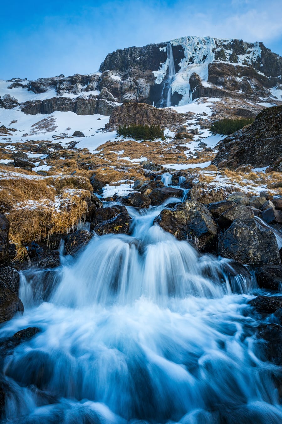 Bjarnarfoss, Iceland [OC] [1706x2560] #nature #EarthPorn